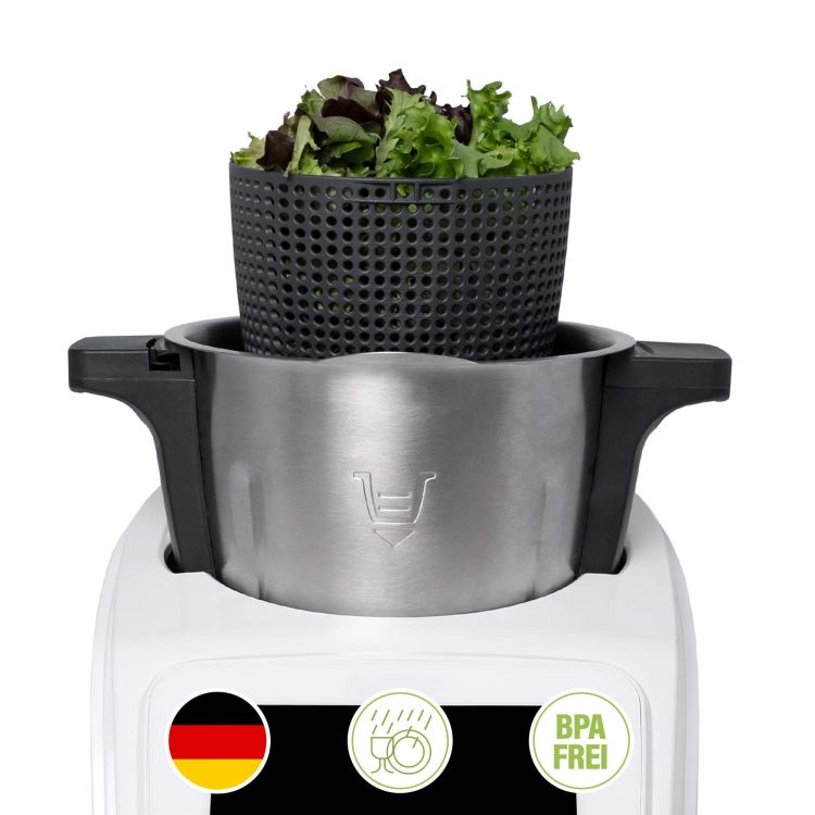 MixFino® Salad spinner attachment for Monsieur Cuisine connect