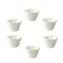 Ceramic moulds, set of 6